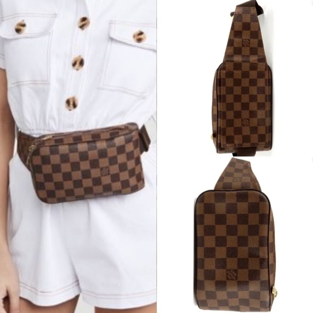 ⭐🔥AUTHENTIC🔥⭐ Louis Vuitton Geronimos Damier Ebene